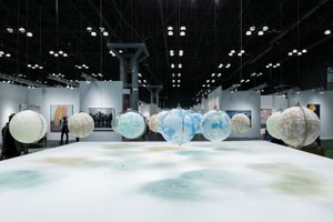 Julian Charrière, The Armory Show, New York (9–12 September 2021). Courtesy Ocula. Photo: Charles Roussel.